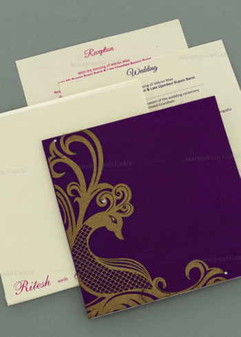Designer Wedding Card 14164 Cardset