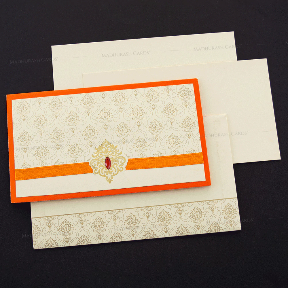 Designer Wedding Card 15064 Cardset