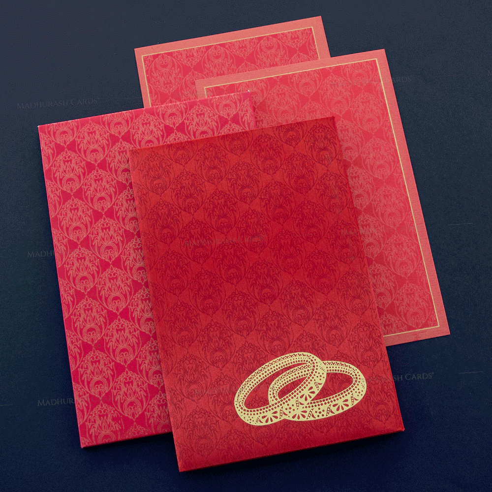 Designer Wedding Card 7014 Cardset