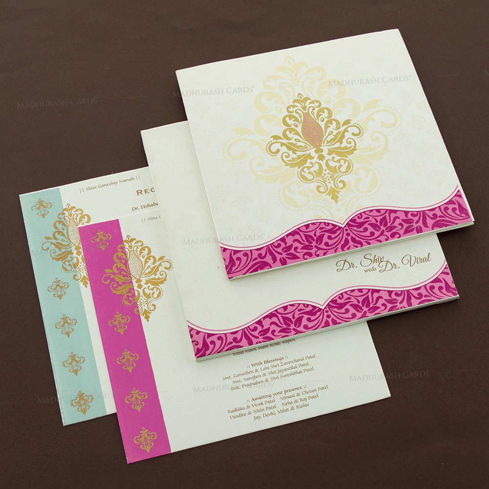 Elegant Wedding Card 15152 Cardset