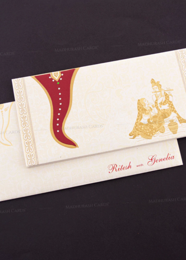 Hindu Wedding Card 15218 Card Front