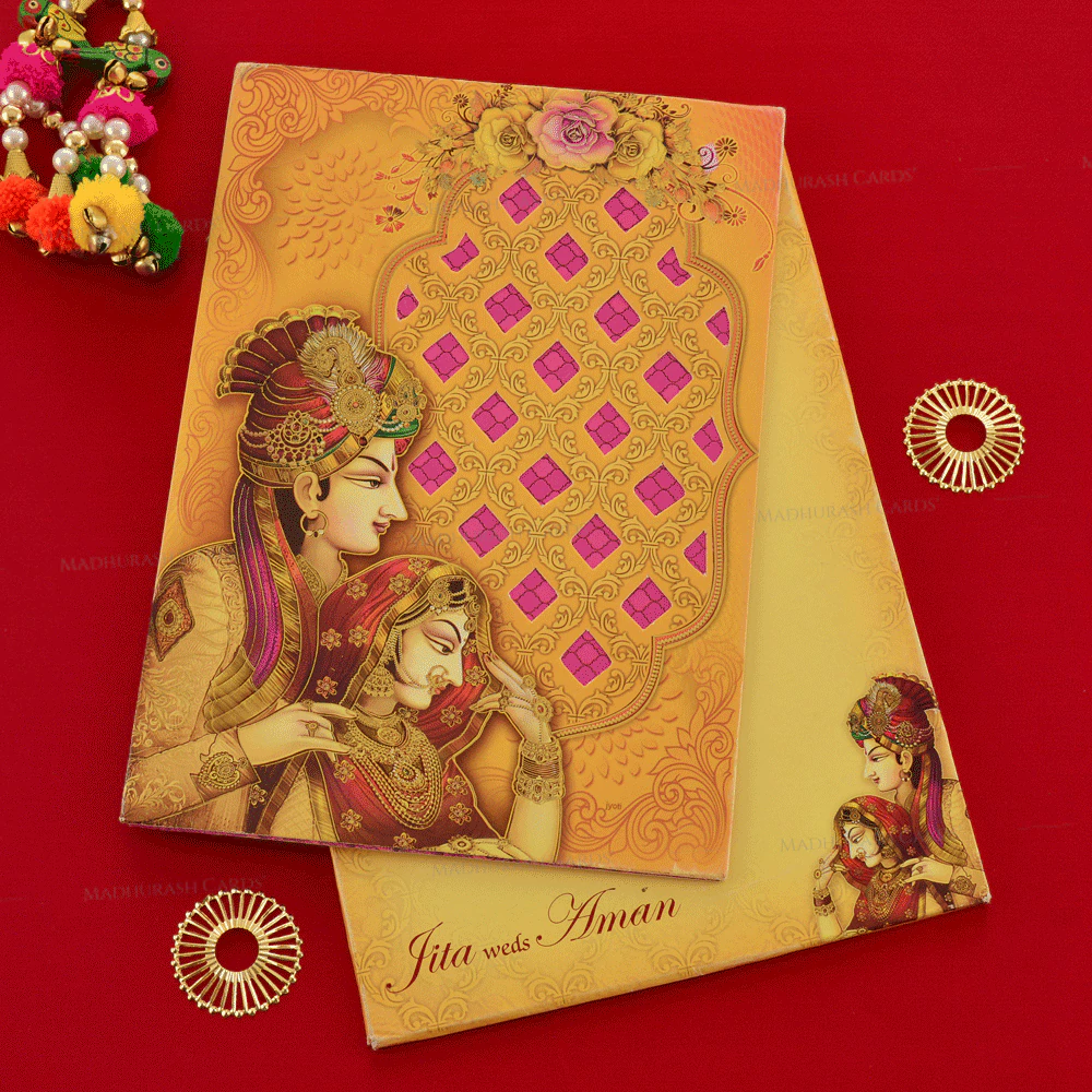 Hindu Wedding Card 19122 Cardfront